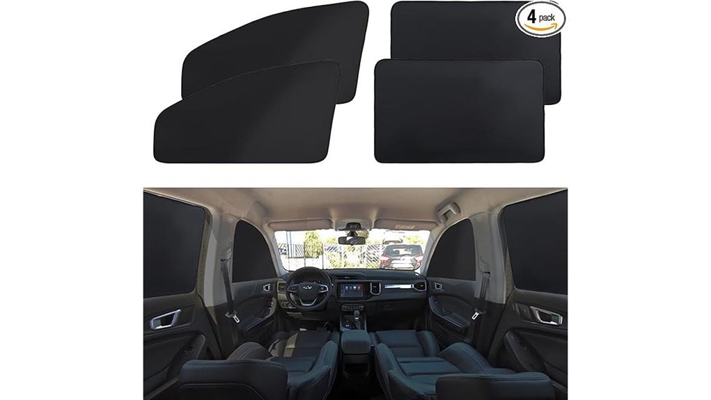 xcbyt 4 pack car shades