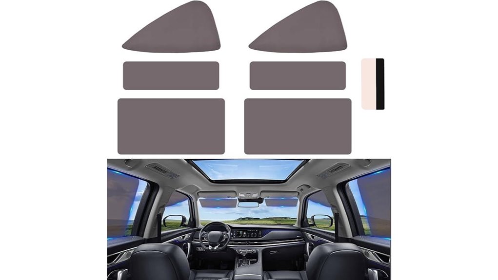 xcbyt six pack window shades