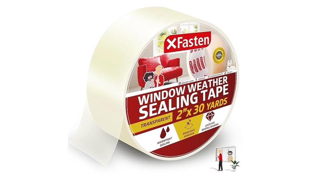 xfasten transparent 2 inch tape