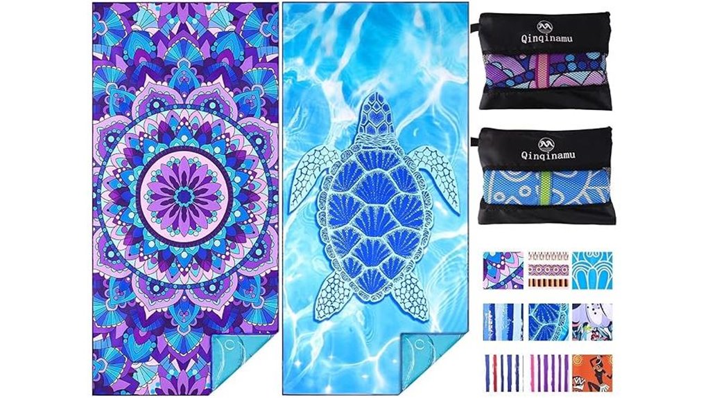 xl microfiber sand free towels