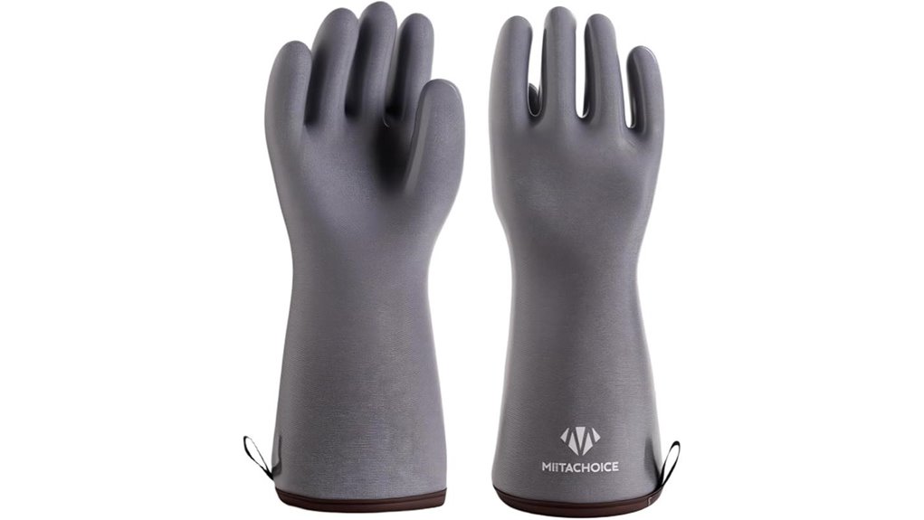 xl silicone heat resistant gloves