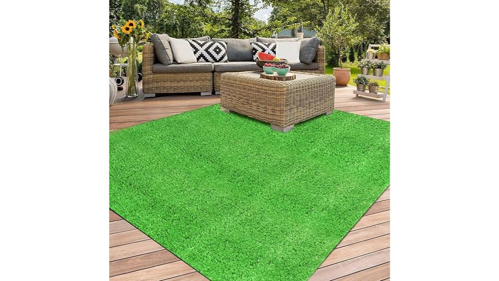 xlx 4ft green rug