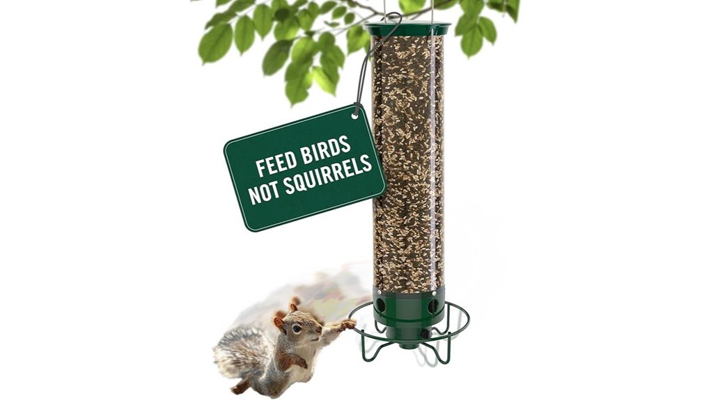 yankee squirrel proof rotating feeder