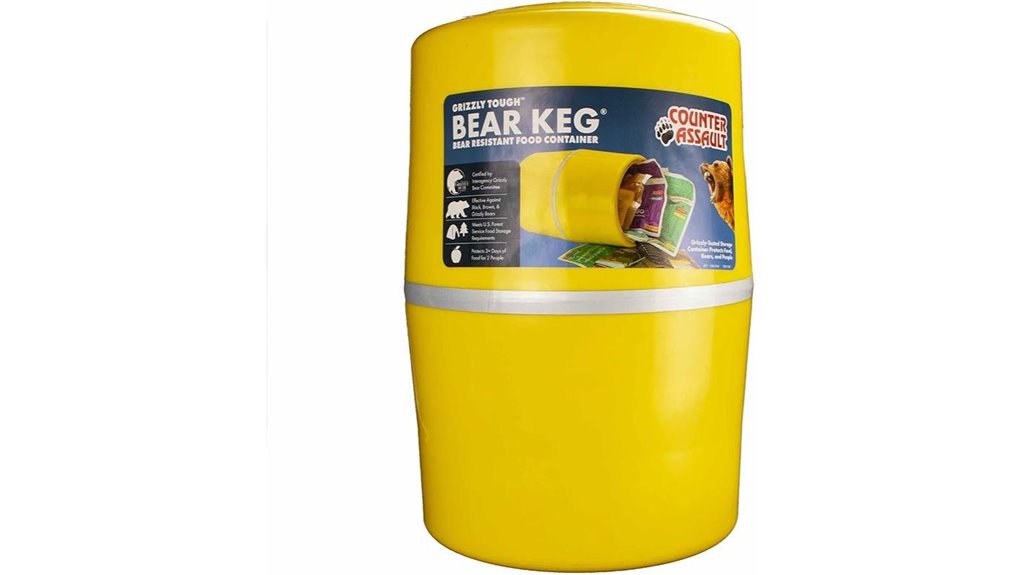 yellow counter assault keg