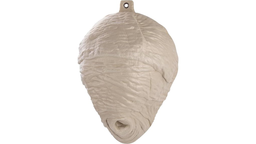 yellow outdoor wasp decoy