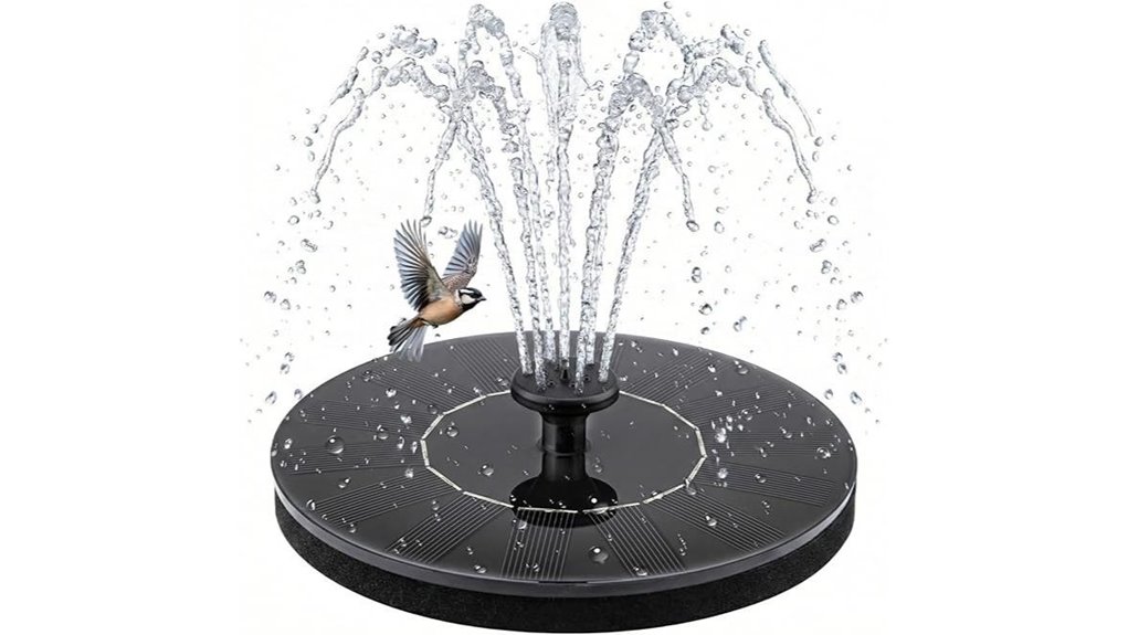 yeomi floating solar birdbath