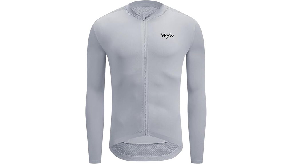 ykywbike pocketed cycling jersey