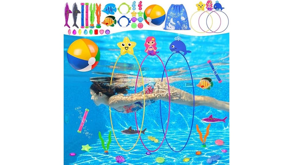 yujun 31 piece pool ring