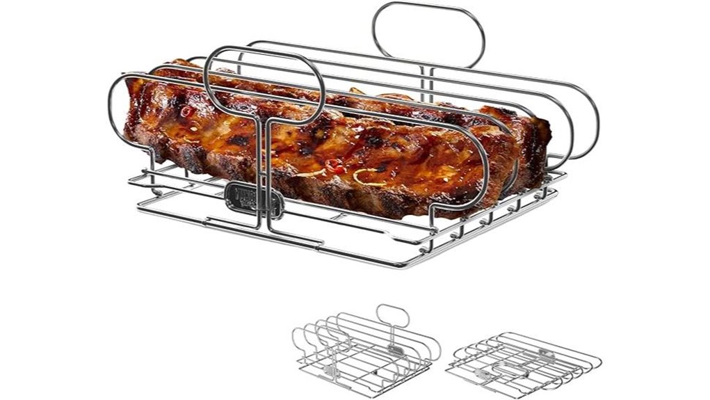 yukon collapsible stainless rack