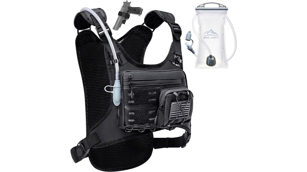 zelvot reflective hydration vest