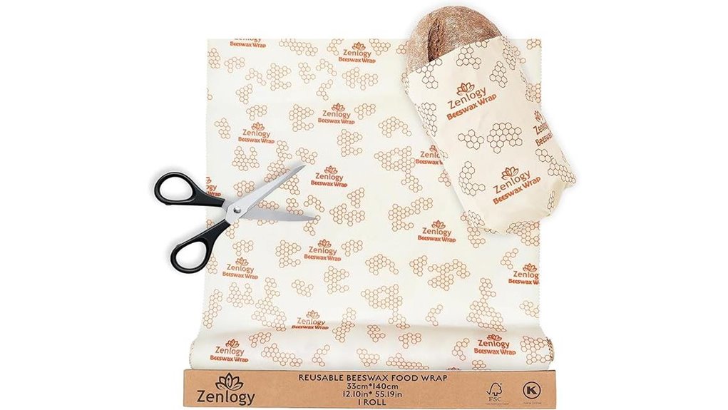 zenlogy reusable beeswax wrap