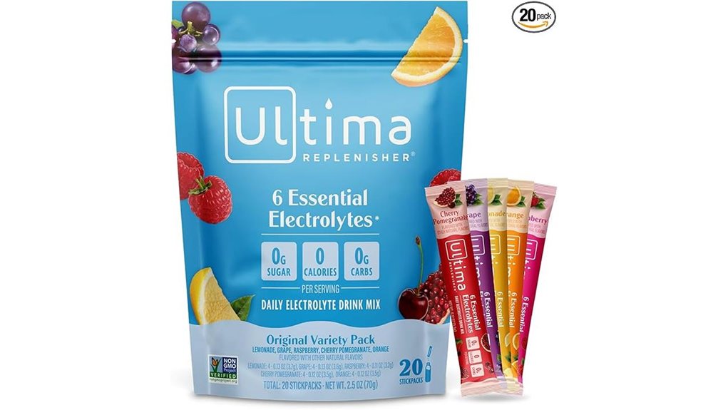 zero sugar electrolyte 20 pack
