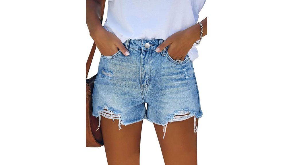 zolucky women s denim shorts