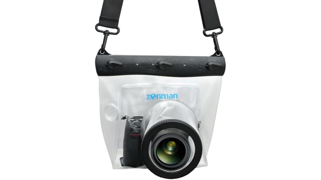 zonman waterproof dslr housing