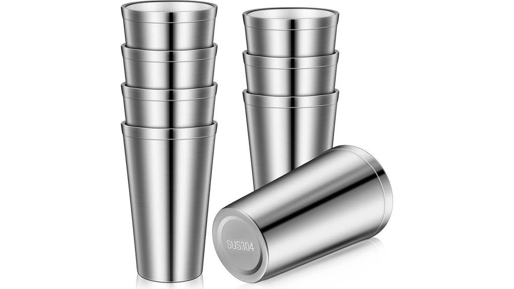 zopeal 8 piece vacuum tumblers