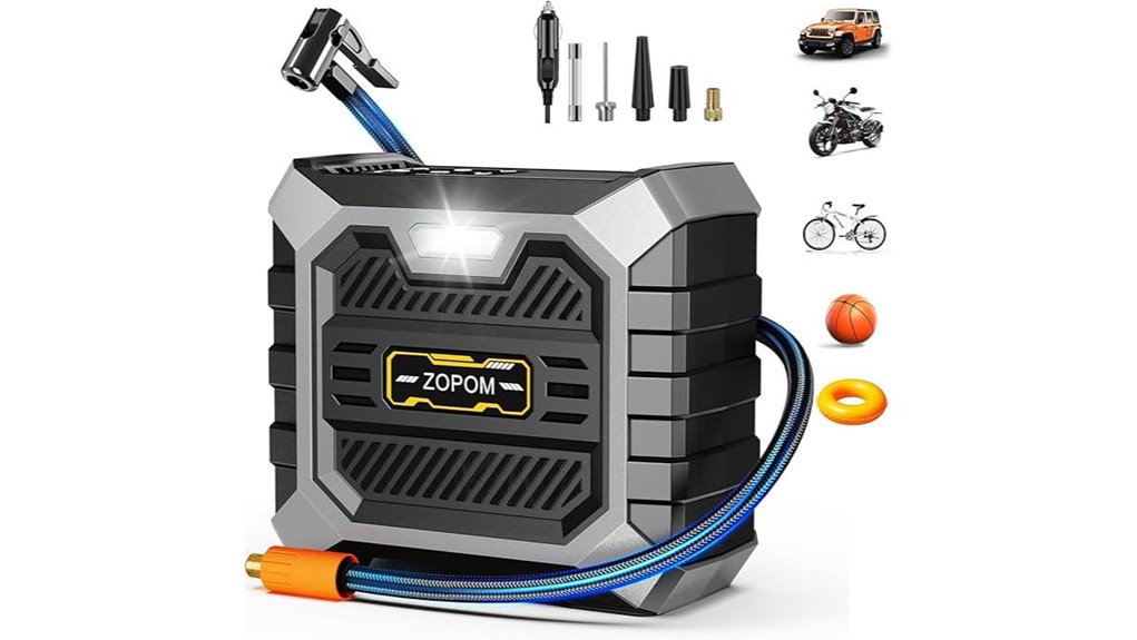 zopom 12v compressor gauge