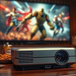 portable projectors home entertainment
